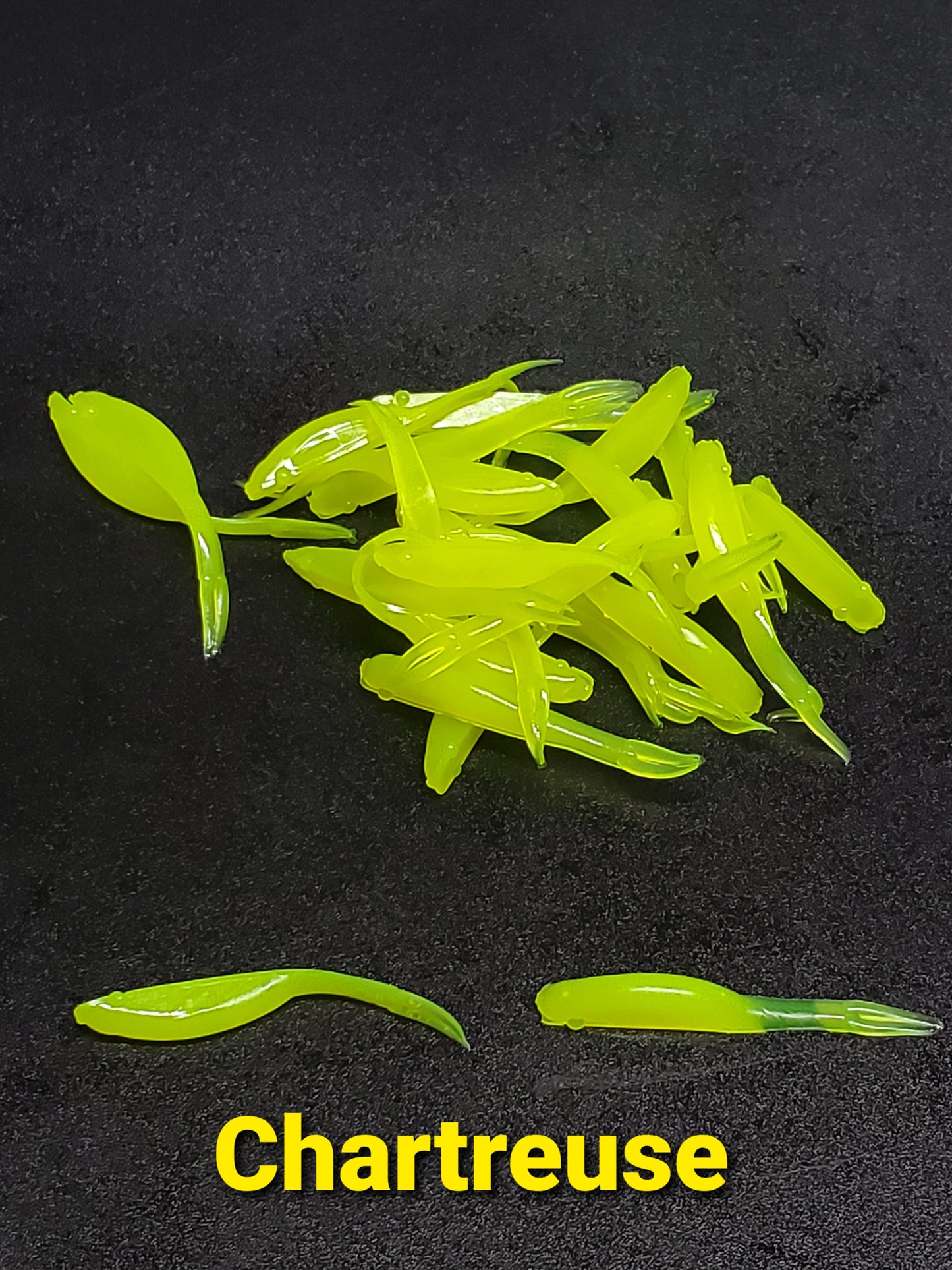 1.5" Baby Fluke Crappie Bait (21) Colors