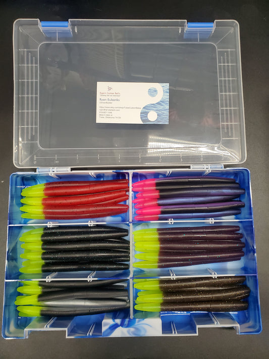 Fishing Lure Kits 12 of each color (6) Kits to choose from