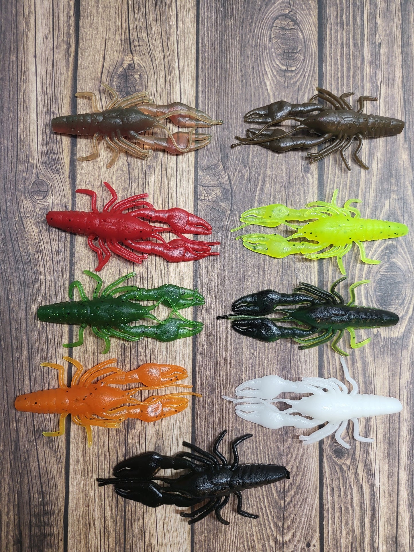 3" Real Craw (12) Colors