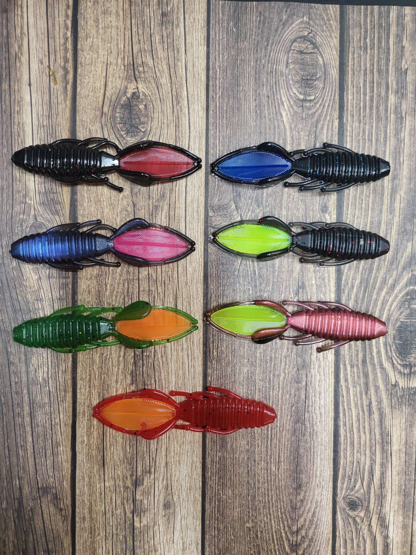 3" Bass Stinger Flipping Bug (43) Colors